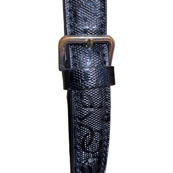 Guess Crossbody black rectangle purse with chain and leather strap - Picture 4 of 13